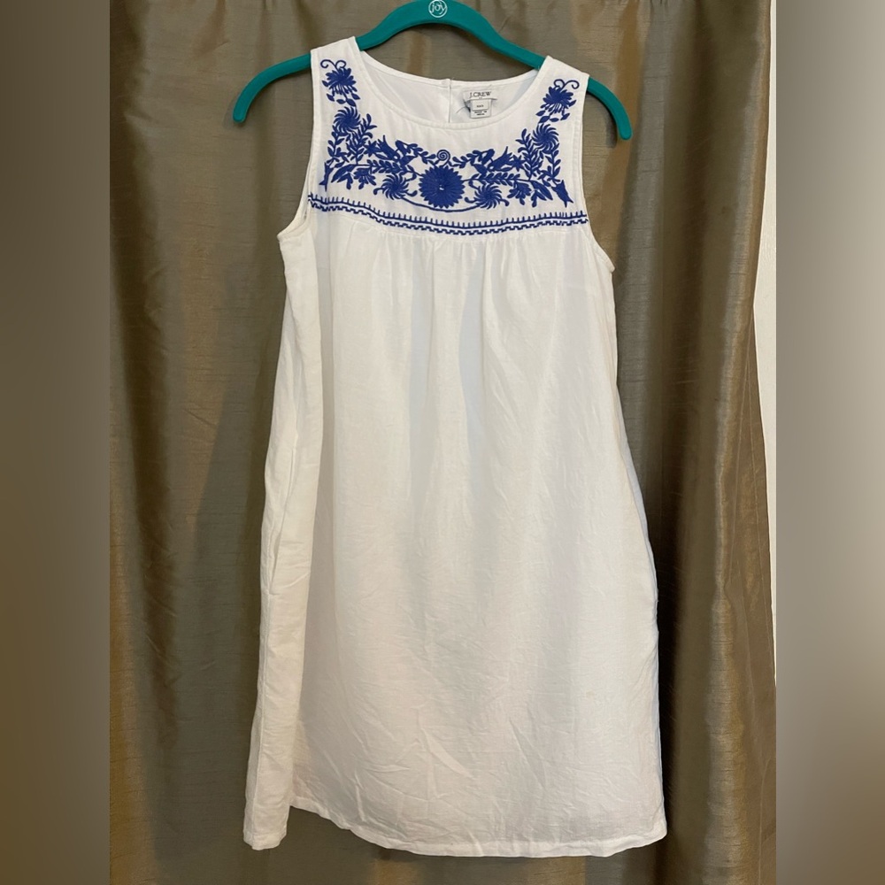 J Crew womens sleeveless dress